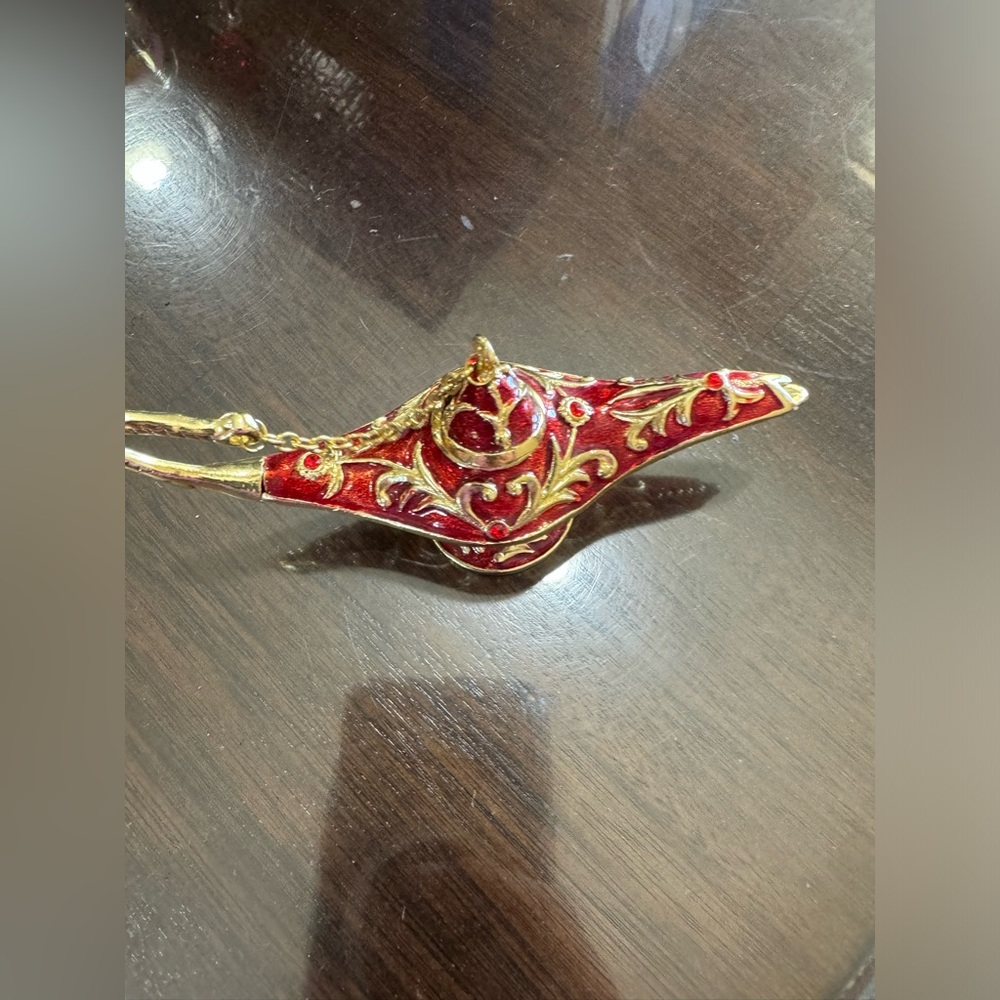 Aladdin Genie Lamp Oil Lamps Incense Burner Ornate Rare Vintage Decoration